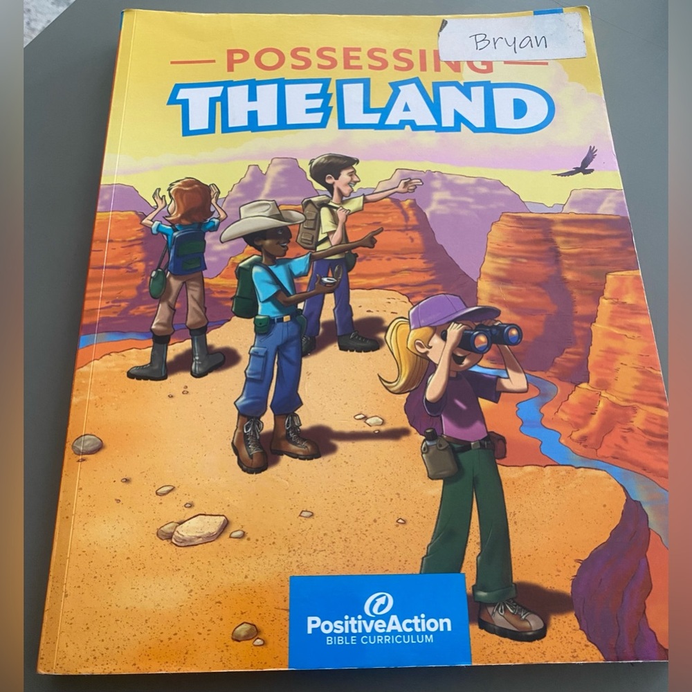 🌄 Possessing the Land Book Bible Curriculum 🌄